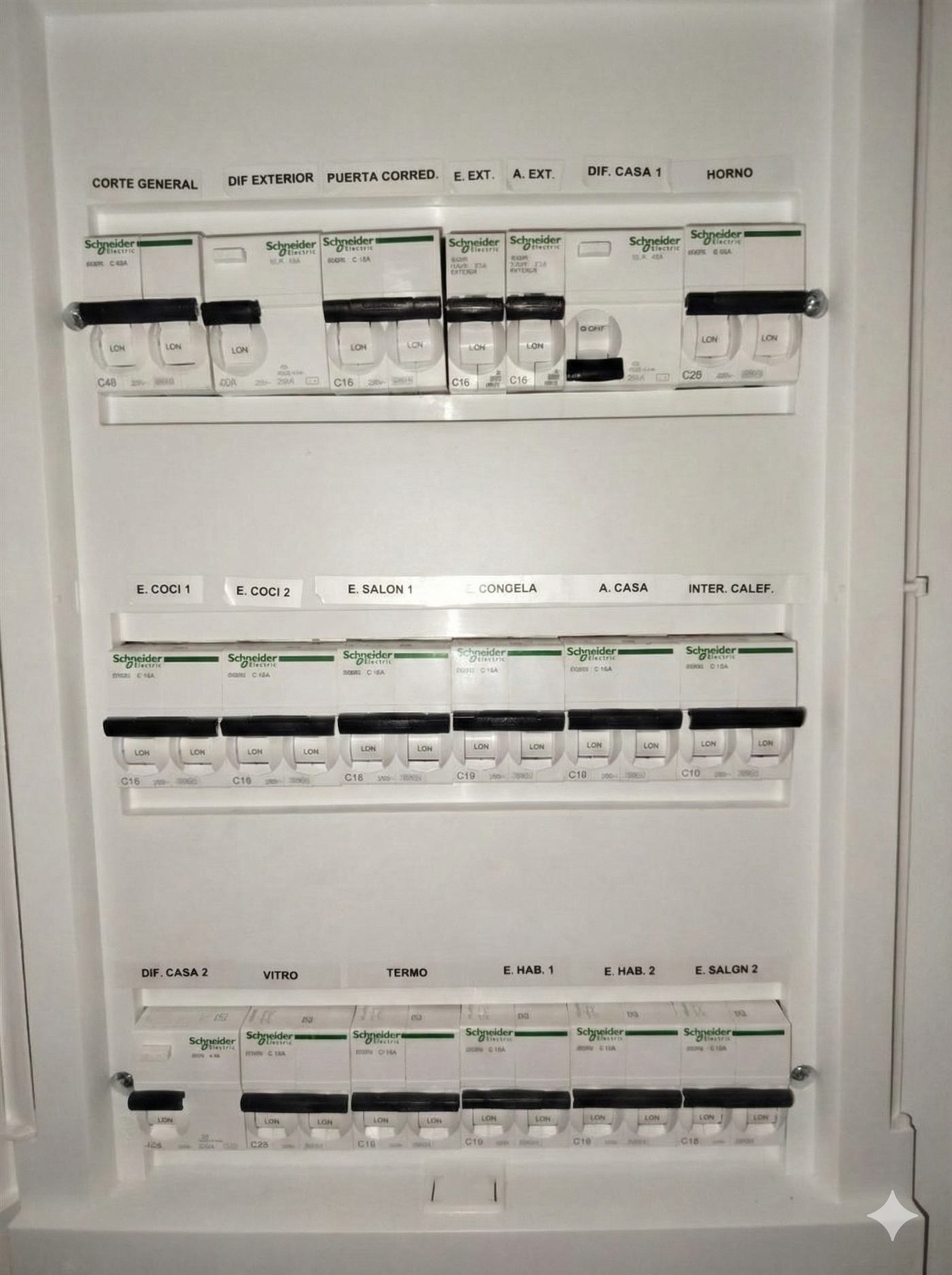 Cableado renovado y certificado